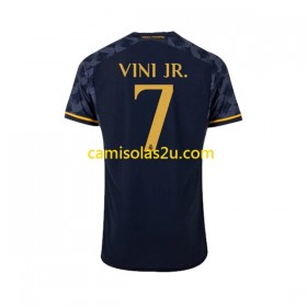 Camisolas de futebol Real Madrid Vinicius Junior 7 Equipamento Alternativa 2023/24 Manga Curta